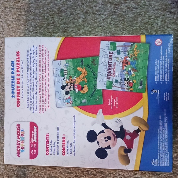 Disney Junior MICKEY 2-PUZZLE PACK - Picture 2 of 2